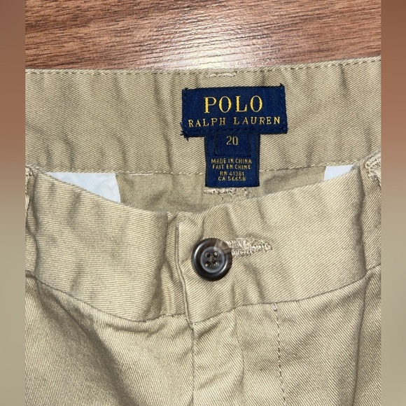 Boys Polo Ralph Lauren Khaki Pants - Picture 5 of 6